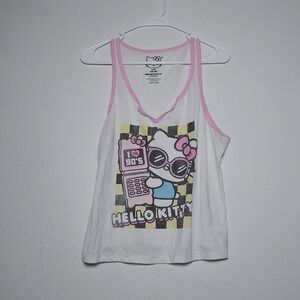 Hello Kitty White and Pink Graphic Tee